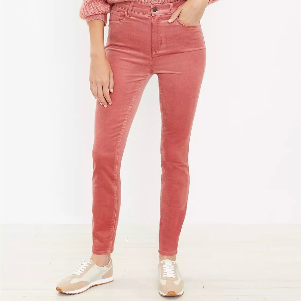 NWT Loft Skinny Petite Corduroy Pants